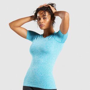 Gymshark Shirt Blue Medium